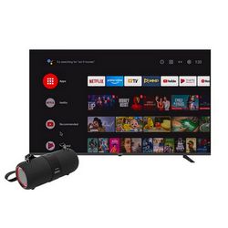 TV VIVAX IMAGO LED A Series 50UHD10K Android TV (127 cm, 4K UHD, HDR10, Smart TV, DVB-T2/C/S2) 3 kom+ Prijenosni zvučnik VIVAX VOX BS-160 crni