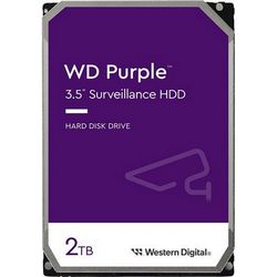 HDD Interni WD Purple Surveillance 2TB 3,5" SATA WD23PURZ