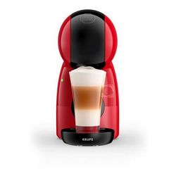 Aparat za kavu KRUPS Dolce Gusto Piccolo XS KP1A3510 (1500W, 0.8L, ručno zaustavljanje, aparat na kapsule) crveni