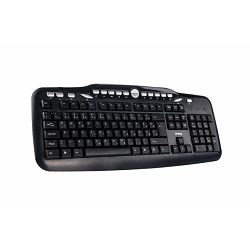 Tipkovnica MS ALPHA C300 (membranska crna)