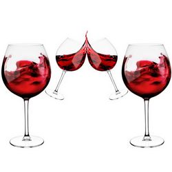 Altom Design čaše za crno vino Diamond XXL 720 ml - 010300662