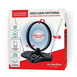 SUPERIOR TV sobna antena s pojačalom NAI-001