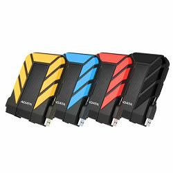 Vanjski hard disk ADATA HD710 Pro Durable crna USB 3.1 1TB