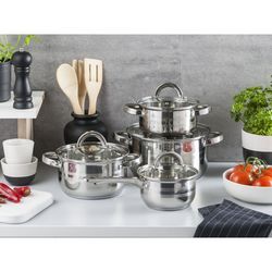 Altom Design set lonaca od nehrđajućeg čelika 8 elemenata Remo