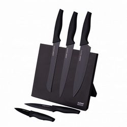 Altom Design set noževa na stalku crni, - 0204013353