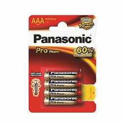 Baterija PANASONIC LR03PPG/4BP Alkaline Pro Power
