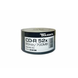 TRAXDATA OPTIČKI MEDIJ CD TRX CD-R SP50 