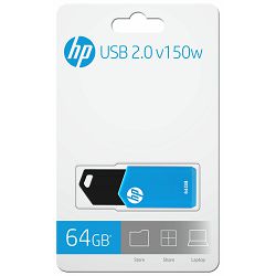 USB stick HP 64GB V150W, USB2.0