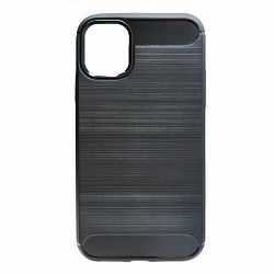 Maska za mobitel APPLE iPhone 11 6.1 CARBON FIBER crna