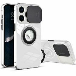 Maska za mobitel APPLE iPhone 14 PLUS 6.7 CLEAR CAM AND RING, 2mm purple