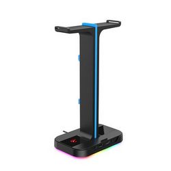 GAMENOTE DRŽAČ ZA SLUŠALICE TH650,2 X USB