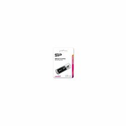 SP USB 2.0 FLASH DRIVE ULTIMALL ISERIES U02 64GB CRNI