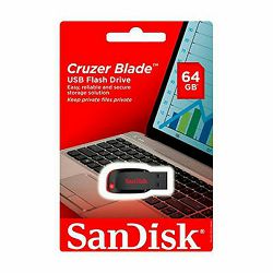 SANDISK USB 2.0 FLASH DRIVE CRUZER BLADE 64GB