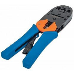 LAN Crimping tool, modular plug, RJ45/RJ11/RJ12