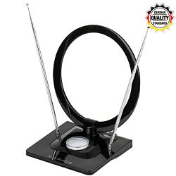 Antena VIVANCO 38885, Full HD, unutarnja, prstenast dizajn, podesiva, LTE Filter