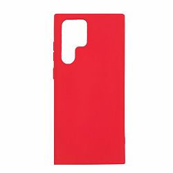 Maska za mobitel SAMSUNG GALAXY S22 ULTRA - SILICONE MIKRO crvena