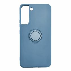 Maska za mobitel SAMSUNG GALAXY S22 PLUS SILICONE ELEGANTE RING blue