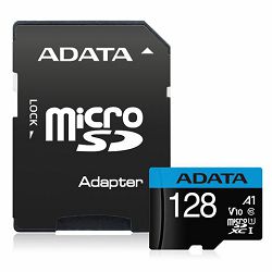 Memorijska kartica ADATA MICRO 128GB UHS-I Class 10 A1 + AD