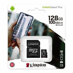Memorijska kartica Kingston SD MICRO 128GB Class 10 UHS-I P