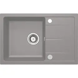 1-bowl granite sink with drainer