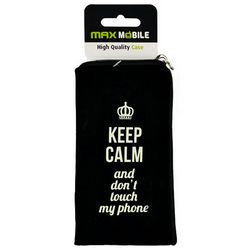 MM CROCO TORBICA MAR KEEP CALM CRNA vel.XXXL/Galaxy Note 6,S23+,Iph14+..
