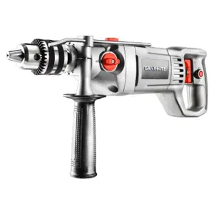 1050W Hammer Drill, 16mm Key Chuck, Speed I: 0-900 min?1, II: 0-2500 min?1