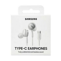 Slušalice SAMSUNG EO-IC100 AKG (žičane, mikrofon, USB-C) bijele