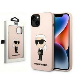 TPU Karl Lagerfeld maska za iPhone 14 KLHCP14SSNIKBCP