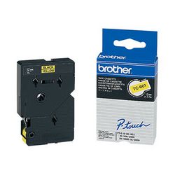 Laminirana traka BROTHER TC-601 (crna na žutoj, 12mm)