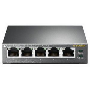 TP-Link 5-port Gigabit PoE+ preklopnik (Switch) 5×10/100/1000M RJ45 ports, 1×PoE++ In, 4xPoE+ Out ports, metalno kućište