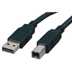 Roline USB2.0 kabel TIP A-B M/M, 1.8m crni
