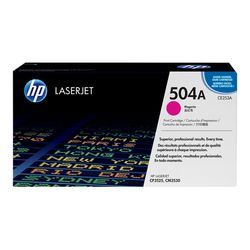 Toner HP 504A (original, LaserJet CE253A) magenta