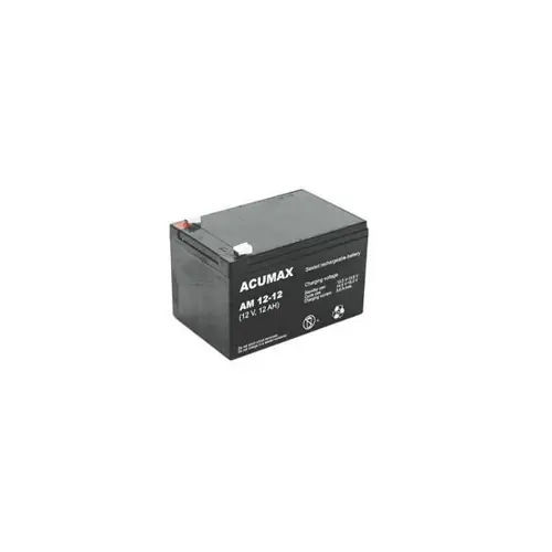 Baterija ACUMAX (12V 12AH VRLA AM12-12) (12V, 12AH)