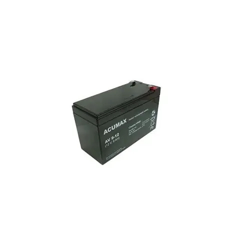Akumulator ACUMAX 12V 9AH VRLA AV9-12 T2 (kapacitet 9Ah, napon 12V)