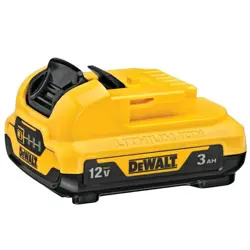 12V XR 3.0Ah Li-ion battery, charge indicator