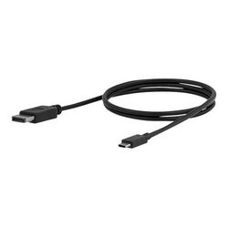 USB C na DisplayPort kabel STARTECH.COM vanjski video adapter od 3ft / 1m (USB-IF certificirani USB-C kabel, USB-C na DP video adapter monitor kabel HBR2- TB3 
