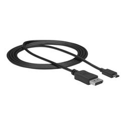 Vanjski video adapter STARTECH.COM STM32F072CBU6 duljine 6 ft (1.8 m) (USB C na DisplayPort 1.2 Cable 4K 60Hz, USB Type-C na DP Video Adapter Monitor Cable 