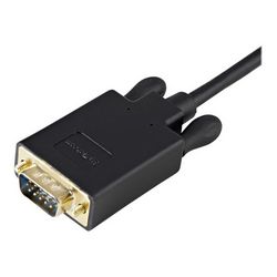 Video konverter STARTECH DP2VGAMM3B (3ft DisplayPort na VGA adapter kabel, 1920x1200, aktivni DisplayPort, crna)