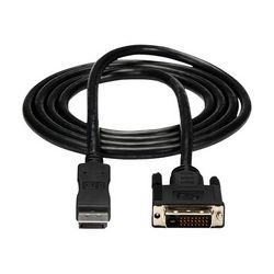 DisplayPort kabel STARTECH.COM DP2DVIMM6 duljine 6 ft (1,8 m) (DisplayPort na DVI kabel, 1920x1200, DVI adapter kabel, višemonitorsko rješenje za DP na DVI 
