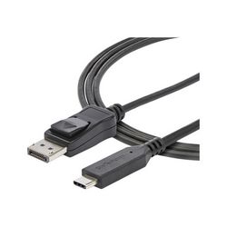 Vanjski video adapter STARTECH.COM duljine 6 ft (1.8 m) (USB C na Displayport 1.4 Cable Adapter, 4K/5K/8K USB Type C na DP 1.4 Monitor Video Converter Cable, 
