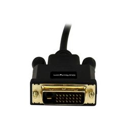 Mini DisplayPort kabel STARTECH.com 10ft Mini DisplayPort to DVI Adapter Cable (Mini DP to DVI Video Converter, MDP to DVI Cable for Mac / PC 1920x1200 crna (MDP2DVIMM10B), 3.04 m)