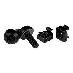M6 x 12mm vijci i matici STARTECH.COM CABSCREWM62B (100 komada, M6 vijci i matici za montažu u poslužiteljski ormarić i kabinet, vijci i matice za nosač) 