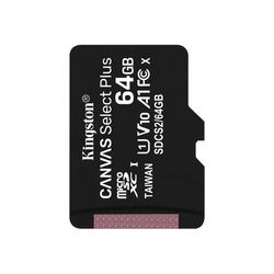 Memorijska kartica KINGSTON Canvas Select Plus (microSDXC UHS-I, 64 GB)