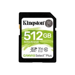 Memorijska kartica KINGSTON Canvas Select Plus (SDXC UHS-I, 512 GB)