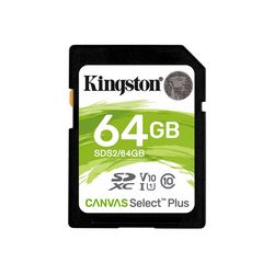 Memorijska kartica KINGSTON Canvas Select Plus (SDXC UHS-I, 64 GB)