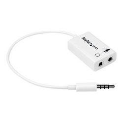 Splitter STARTECH.COM headset splitter od 4 položaja (3.5 mm 4 pin / 4 pola mikrofon i audio Combo splitter kabel (MUYHSMFFADW), 15.25 