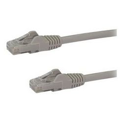 Mrežni kabel STARTECH.COM CAT6 Ethernet Cable (10 m, snagless, 100W PoE RJ45 UTP 650MHz Category 6 Network Patch Cord UL/TIA, N6PATC10MGR) siva