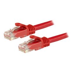 Mrežni kabel STARTECH.COM CAT6 Ethernet Cable (5 m, snagless, 100W PoE RJ45 UTP 650MHz Category 6 Network Patch Cord UL/TIA, N6PATC5MRD) crvena