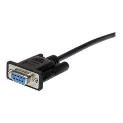 Serijski produžni kabel STARTECH.com 0.5m DB9 RS232 Serial Extension Cable (muški na ženski, (MXT10050CMBK), 50 cm)