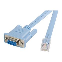 Serijski kabel STARTECH.COM DB9CONCABL6 duljine 6 ft (1,8 m) (RJ45 na DB9 Cisco konzolni upravljački kabel za usmjerivač, M/Ž)